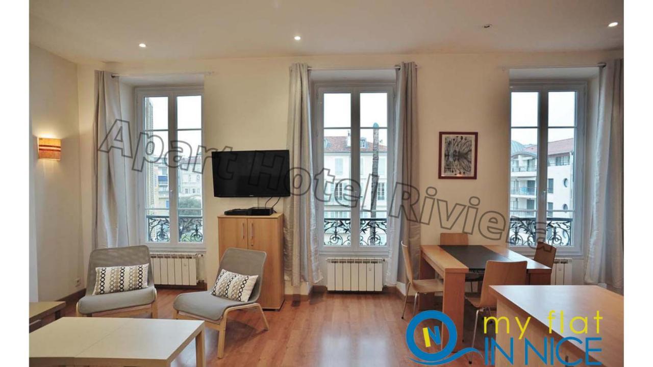 Aparthotel Riviera - Liberte 1 - Grimaldi Promenade Des Anglais 5Mn - Superieur 2 Chambres Ac - Emplacement Exceptionnel Nice Luaran gambar
