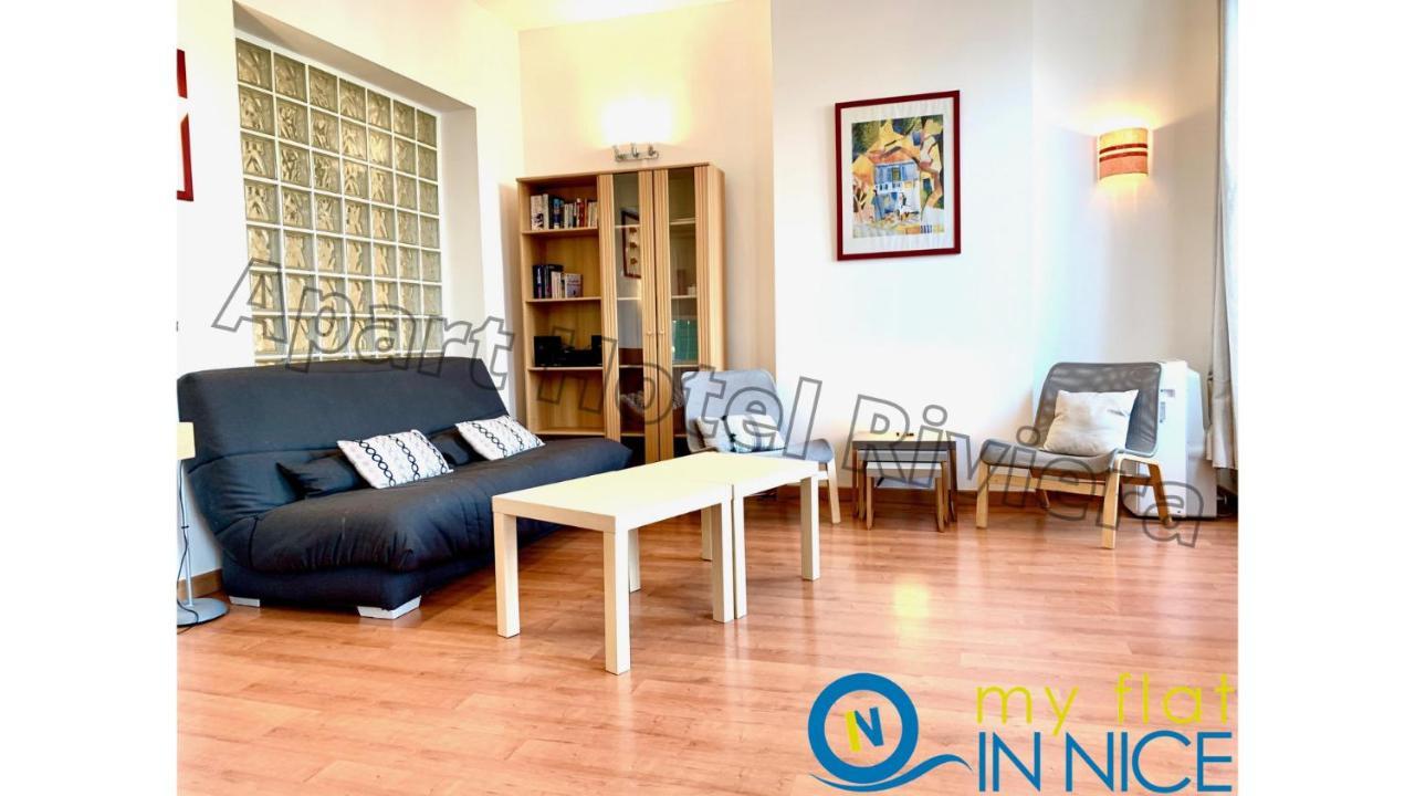 Aparthotel Riviera - Liberte 1 - Grimaldi Promenade Des Anglais 5Mn - Superieur 2 Chambres Ac - Emplacement Exceptionnel Nice Luaran gambar