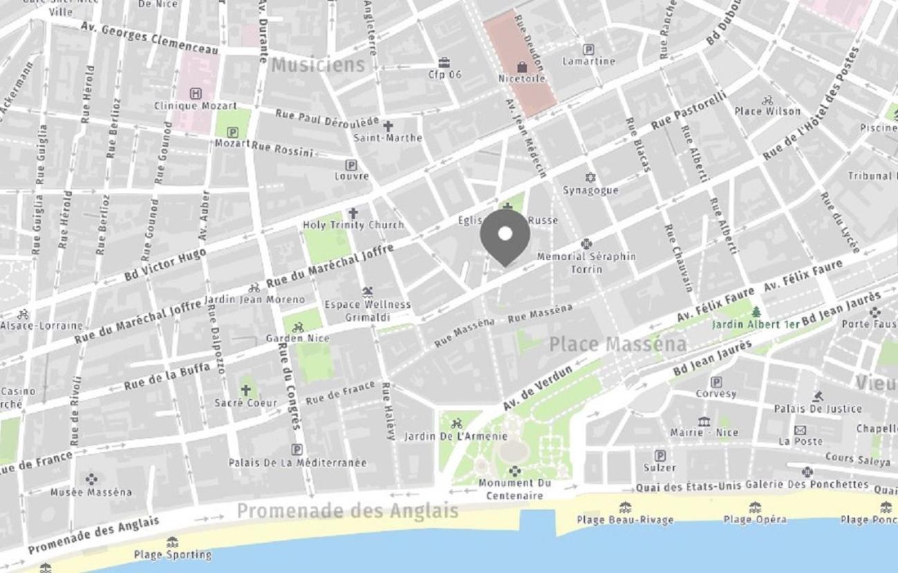 Aparthotel Riviera - Liberte 1 - Grimaldi Promenade Des Anglais 5Mn - Superieur 2 Chambres Ac - Emplacement Exceptionnel Nice Luaran gambar